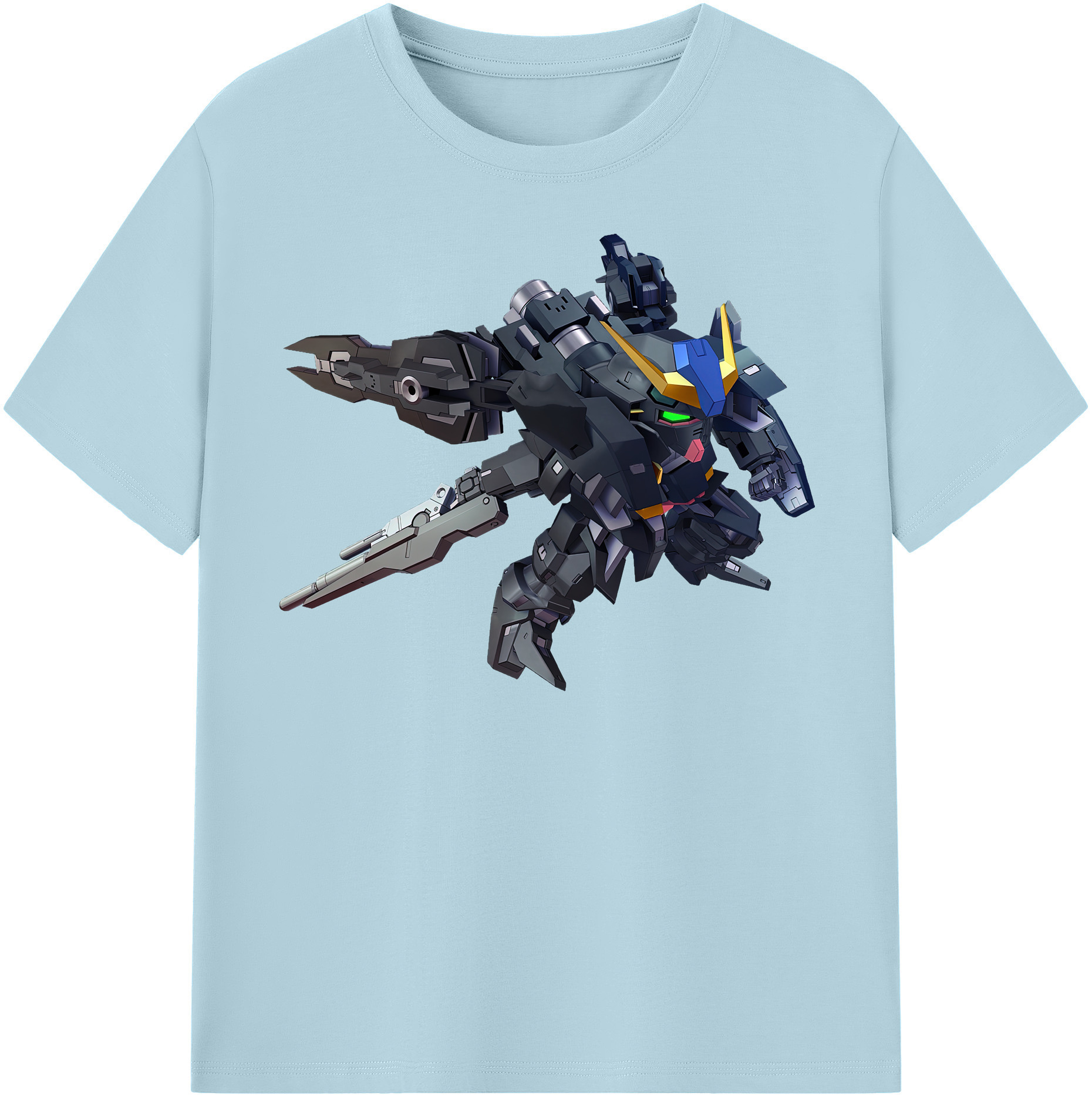 （画像用） 機動戦士ガンダム Mobile Suit Gundam 綿100％半袖Tシャツ（フロントプリント）